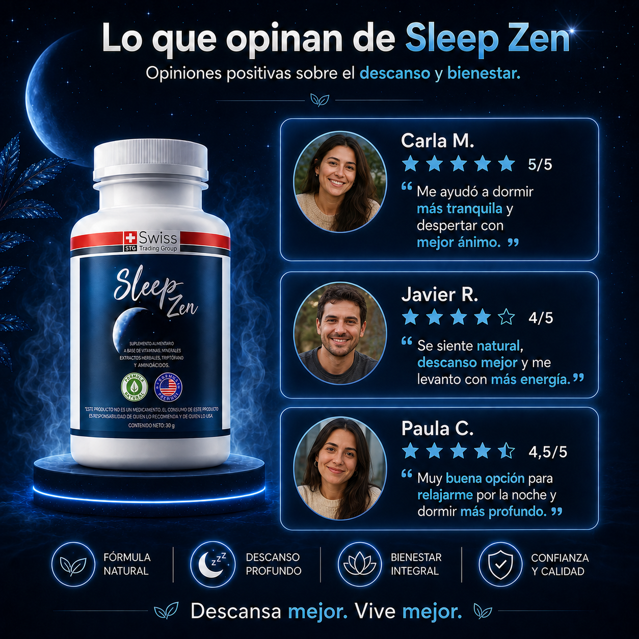 Sleep Zen™ - Recupera el sueño reparador que tu cuerpo y tu mente tanto necesitan hoy
