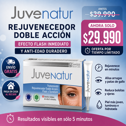 Juvenatur™ — Elimina años de tu rostro de forma natural