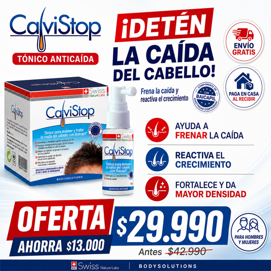 CalviStop™ — Detén la caída y recupera tu cabello