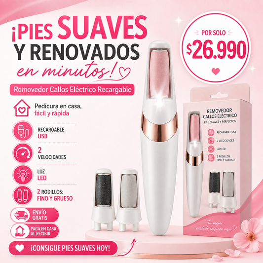 Removedor Callos Eléctrico Recargable