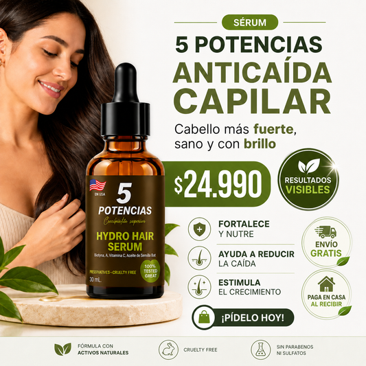 SERUM™ — Restaura, hidrata y reactiva tu cabello