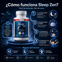 Sleep Zen™ - Recupera el sueño reparador que tu cuerpo y tu mente tanto necesitan hoy